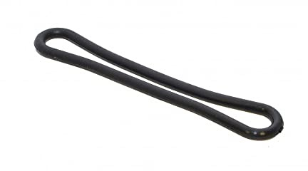 Dreamprint Gummispannringe (25 Stück, 250mm, Ø8mm) - Spanngummi in Schwarz für Anhängerplanen - Gummiring, Spannring, Gummiband, Planenspanner - Ideal für KFZ, Boote, Markisen & Co