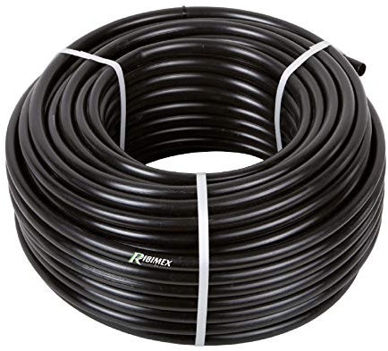 Ribimex Pra/MIR.0097 Tubo collettore Diametro 16mm Lunghezza 100m, Nero, 100 m
