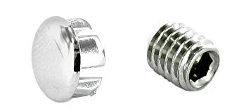 BLANCO 128685 Schraube für Armaturenhebel mit Farbkappe chrom/Dornschraube/Ersatzteil