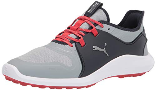 PUMA Ignite Fasten8, Scarpe da Golf Uomo, Multicolore (Cava Puma Blazer Argento Navy), 40.5 EU