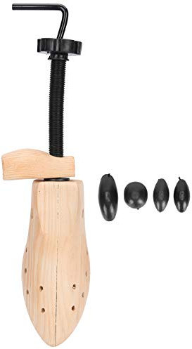 Barella per scarpe con tacco alto, supporto per scarpe regolabile in pino professionale Strumento di espansione per barella per scarpe con tacco alto unisex(40 * 12 * 9cm-L)