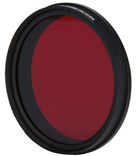 Filtre Infrarouge D'objectif D'appareil Photo 58 Mm, Filtre D'objectif Infrarouge Optique Réglable, 530-750 Nm, Taille Compacte, Léger, pour la Photographie IR D'appareil Photo Reflex Numérique