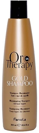 Fanola Orotherapy, Shampoo Illuminante Per Tutti I Tipi Di Capelli, 350 ml