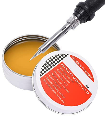 Pasta Per Saldature, Flusso Di Pasta, Pasta Per Saldatura a Stagno, Grasso Saldatura a Stagno, Pasta Di Stagno Per Saldatura, Pasta Saldante Stagno, Pasta Saldante No-Clean Flussante Ecologica, 10g