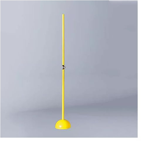 EHEIN 5er-Pack Faltbare Schilderstange for Leichtathletik und Wettkampf, Basketball, Sport, Outdoor-Training, Agility (Color : Yellow, Size : 1.5m/4.92ft)