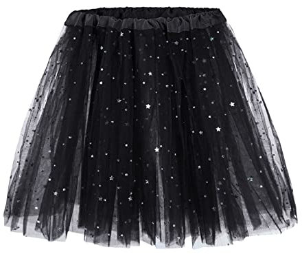 Damen Tütü Rock Minirock Lagen Petticoat Tanzkleid Tanzrock Tütü Kurz Rock Abendkleid Gelegenheit Zubehör Tanzkleidung Pettiskirt Cosplay Tanzkleid Kostüm