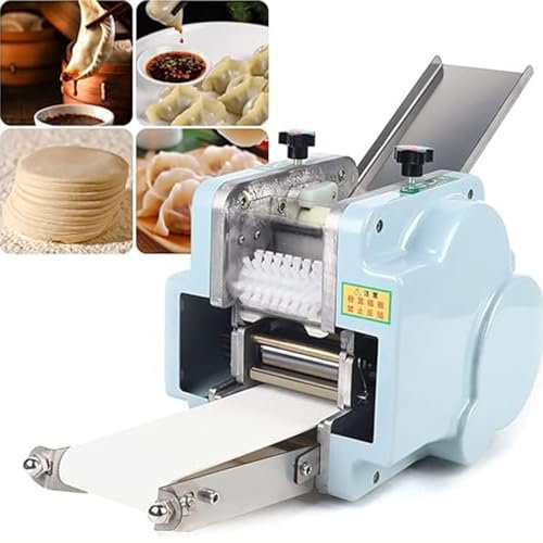 HSWOYEA Macchina per Ravioli Automatica Commerciale, Macchina per Pasta, pressa per Pasta con Stampo per Cucina di ristoranti, Stampo Rotondo