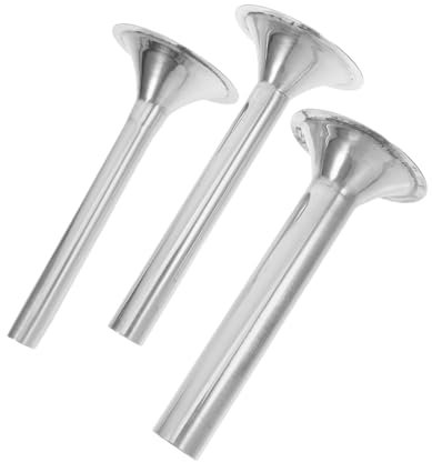 GLEAVI 3piezas Accesorios Para De Salchichas De Acero Inoxidable Embutidoras Para Cocina Herramientas Para Embutir Carne Kit De Relleno Para Hogar