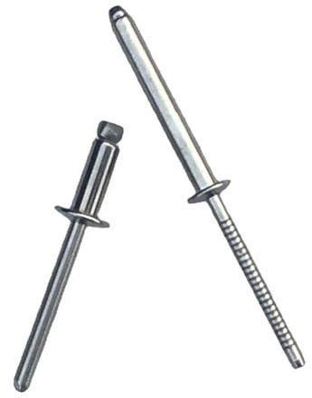 Rivets aveugles en acier inoxydable SS 4,8 x 60, rivets pop super longs lingli(20Pcs)