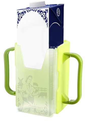 Support de boîte à jus – Support de boîte à lait sans compression, sac à jus portable à longueur réglable, carton de lait anti-déversement, pochette réutilisable pour, sans déversement, maison