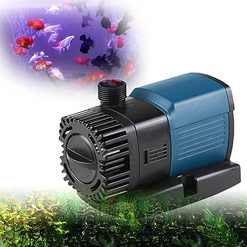 Submersible Water Pump, Low-Voltage Variable Frequency, Adjustable Flow Rate for Garden Fountain, Hydroponics, Pond, Fish Tank, Water Filter