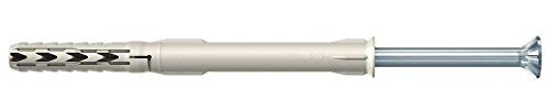 Upat Frame dowels URD 8 x 80 T, Steel, galvanised, countersunk Head, Pack of 50, The Short All-Rounder for Versatile use.