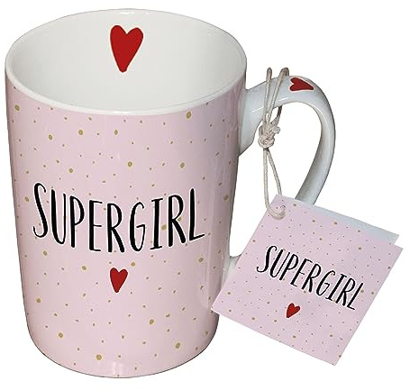 Unbekannt Porslinsmugg supergirl
