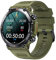 GaWear Smartwatch Herren mit Telefonfunktion,1,39 Zoll 360 * 360HD,Fitnessuhr Herren Musiksteuerung, Herzfrequenz,Schrittzähler,Kalorien, usw.Fitness Tracker für Männer ios Android(Grün)