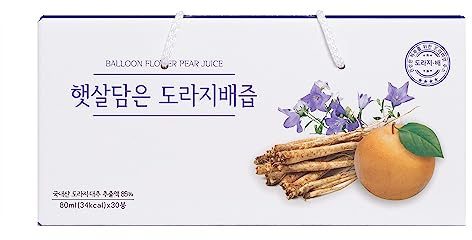 Haein Belliflower & Pear Juice 80ml, 해인, 배 도라지