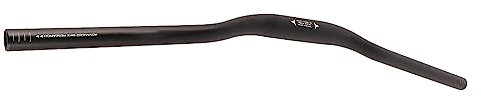 Mountainbike-Lenker, Fahrradlenker, Komfortable Fahrrad-Riser-Stangen aus Aluminiumlegierung für Mountainbike-Modifikationen (Schwarz)
