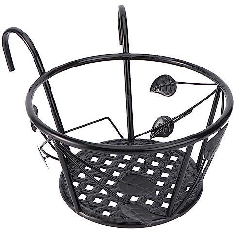 Cabilock Portafiori Sospeso con Ganci Duraturi per Balcone per Vasi da Design e Resistente per Esterni e per Piante e Fioriere Decorativi