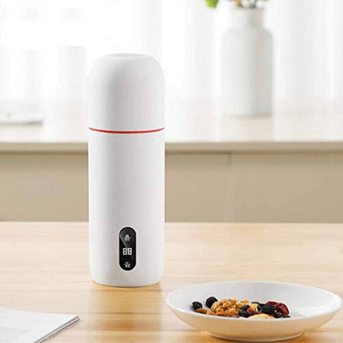 KXQYIKYI Hervidor eléctrico portátil Taza térmica café Viaje Caldera de Agua Control de Temperatura hervidor de Agua Inteligente esperanzado