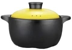 Cacerola Hierro Fundido Cazuela Olla for Estofado De Barro Resistente A Altas Temperaturas Arroz for Sopa for El Hogar Cerámica for Cocinar