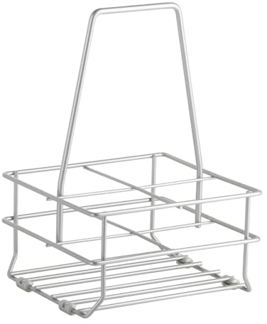 SO-TECH® Bottle carrier basket with 4 floorgliders for 4 bottles