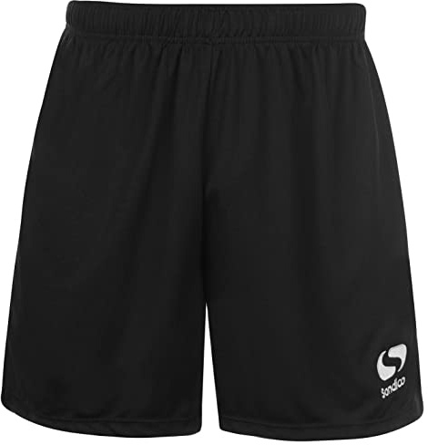 Sondico Mens Core Football Shorts Sports Training Pants Bottoms Black XXXL
