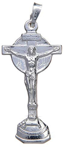 Holyart Ciondolo crocefisso Collevalenza Argento 925 4x2 cm