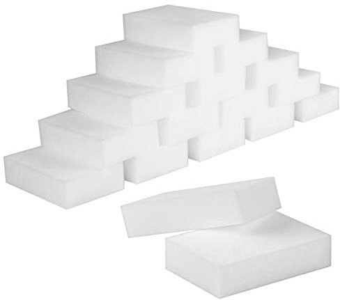 STARVAST Magic Cleaning Sponge, Pack of 50 Magic Eraser Sponges Melamine Foam Cleaning Pad - Eraser Sponge for All Surface – Bathroom, Kitchen, Floor, Baseboard, Wall Cleaner (Chemical Free)