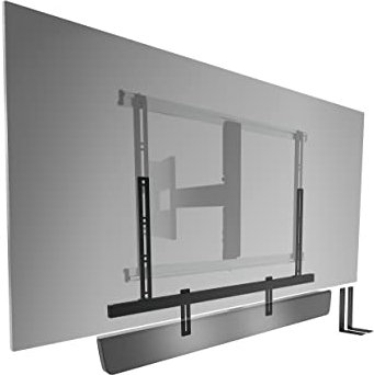 Vogel's SOUND 3550 Soporte de barra de sonido universal, También es compatible con Bose soundbar 500/700, Sonos Arc/Beam/Playbar, Samsung, Sony, LG y JBL, VESA 100 x 600, Max. 6,5 kg