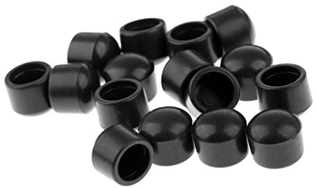 LOVIVER 16 Kickerstangen Endkappen, Tischfußball/Fußball Gummikappen