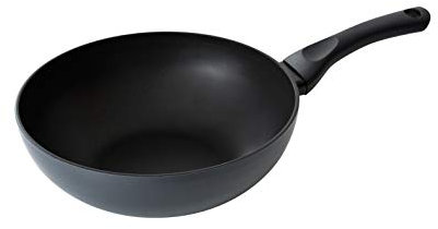 Kelomat, 3429-337, WOK-CHEF, Antihaft Spezial, Induktion, 28 cm Durchmesser, Antihaftbeschichtung, Schwarz, alle Herdarten