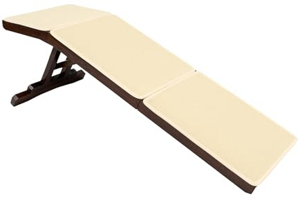 PetSafe CozyUp Wooden Couch Ramp for Cats & Dogs, Furniture-Grade with High-Traction Carpet Surface, Espresso