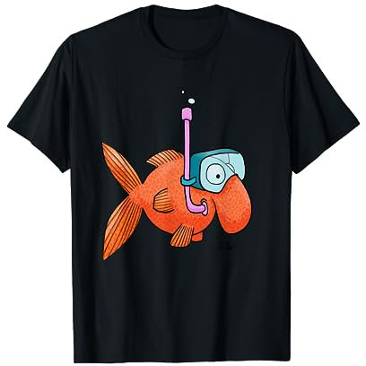 Fisch mit Schnorchel T-Shirt