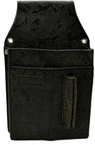 flevado Kellnertasche Restaurant Gastronomie Damen Colt Halfter Blumenmuster florales Muster schwarz