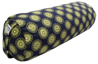 Tvamm Lifestyle Yoga Bolster (Blue Design)