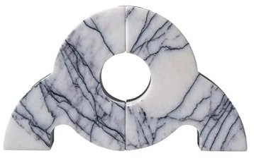 Dekorative Buchstützen for Regale, Marmor-Buchstütze for Lesen, dekorative Figur, Akzentstück for die Tisch- und Schreibtischdekoration zu Hause, im Büro