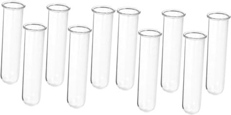 OFFSCH 10 STK hydroponische Vase hydroponic vase Hydroponische Blumenvase Pflanzenvase Blumenröhren Wasserschläuche für Blumen Glasvasen Reagenzgläser für Pflanzen Reagenzglasvase