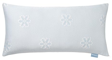 XDREAM kühlendes Kopfkissen mit Memory Foam | höhenverstellbares Kopfkissen | Doppeltuchbezug mit kühlender Seite | waschbar 40 Grad | Allergiker geeignet | 40 x 80 cm