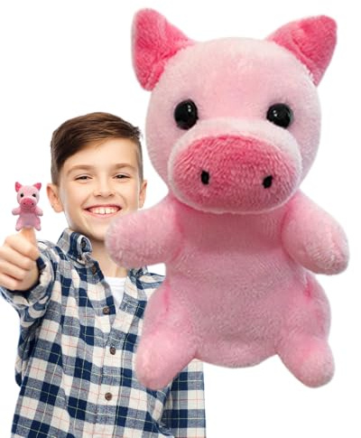 des marionnettes Doigts pour Les, des marionnettes de Doigt pour Tout-Petit, Puppets à Main Douce Animale, Farm Small Figures Toy Small Story Time Party Favors pour Les garçons, Les et Le TEM