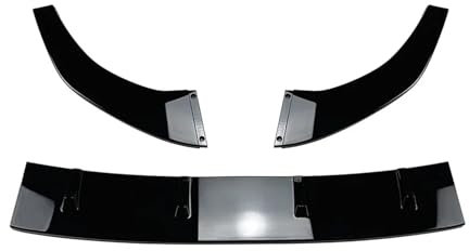 Frontspoiler Lippe Für VW Für Golf 7 Für MK7 Für GTI Für R Für 2013-2016 Auto Front Lip Splitter Diffusor Körper Kit Spoiler Frontlippe Spoiler(Gloss Black)