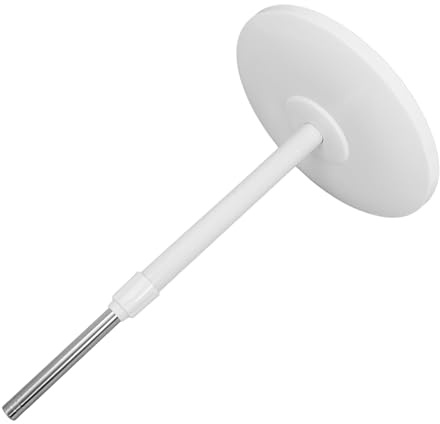 Asta di Prolunga per Ventilatore Elettrico Base Regolabile | Acciaio Inossidabile e Plastica, Supporto Stabile, Installazione Semplice, per Casa e Ufficio, Altezza Regolabile