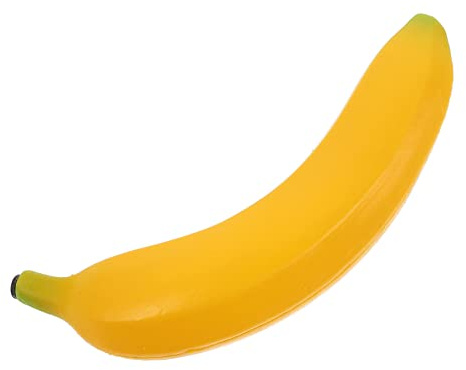 SUPVOX Shaker musicale modello di frutta strumento a percussione banana per l'istruzione precoce Shaker sabbia ragazzi e compleanno vacanza giocare