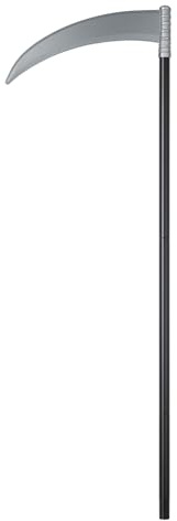 Adjustable Grim Reaper Death Scythe 110 cm Plastic Lightweight Halloween Fancy Dress Costume Accessory