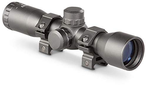 Aim Sports 4X32 Compact Rangfinder Scope with Rings