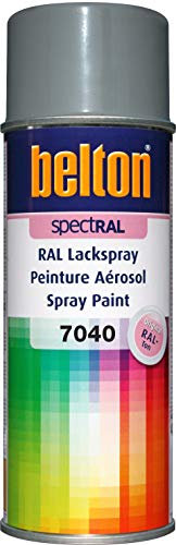 belton spectRAL Lackspray RAL 7040 fenstergrau, glänzend, 400 ml - Profi-Qualität