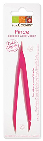 SCRAP COOKING 5120 Pince à Dresser Plastique PP Multicolore 18 x 5 x 1,4 cm