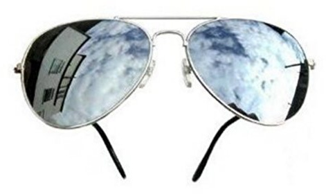 PURECITY© - Lunettes de soleil Aviateur - Pilote - Fbi - Monture Métal - Mixte - Fashion tendance