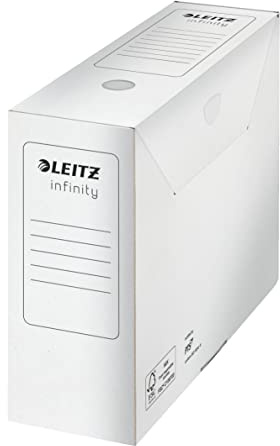 Leitz Archivbox Infinity, A4, 100mm, weiß