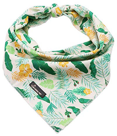 ARING PET Hund Bandana, Baumwolle Blatt Hund Bandanas Hunde Dreieck Lätzchen Halstuch für Kleine und Große Hunde und Katzen