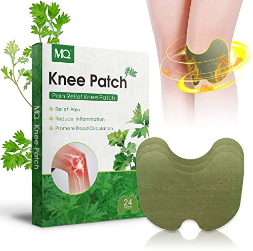 24 Pcs Parche Calor Rodilla, Parche Calor Rodilla, Parche Anti Dolor, Parche Alivio Dolor Rodilla, Parche Calor Espalda Cuello y Hombro