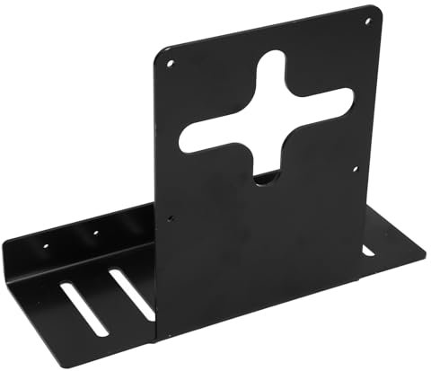 Spielekonsolen Wandhalterung, Professionelle, Verdickte, Stabile und Langlebige Wandhalterung für 5, Schwarz